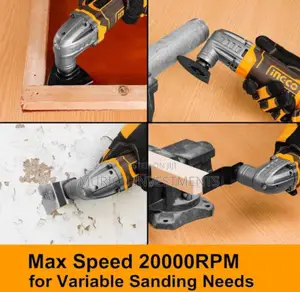 Ingco 20v Cordless Oscillating Multi-Tool + 8pcs Accessory