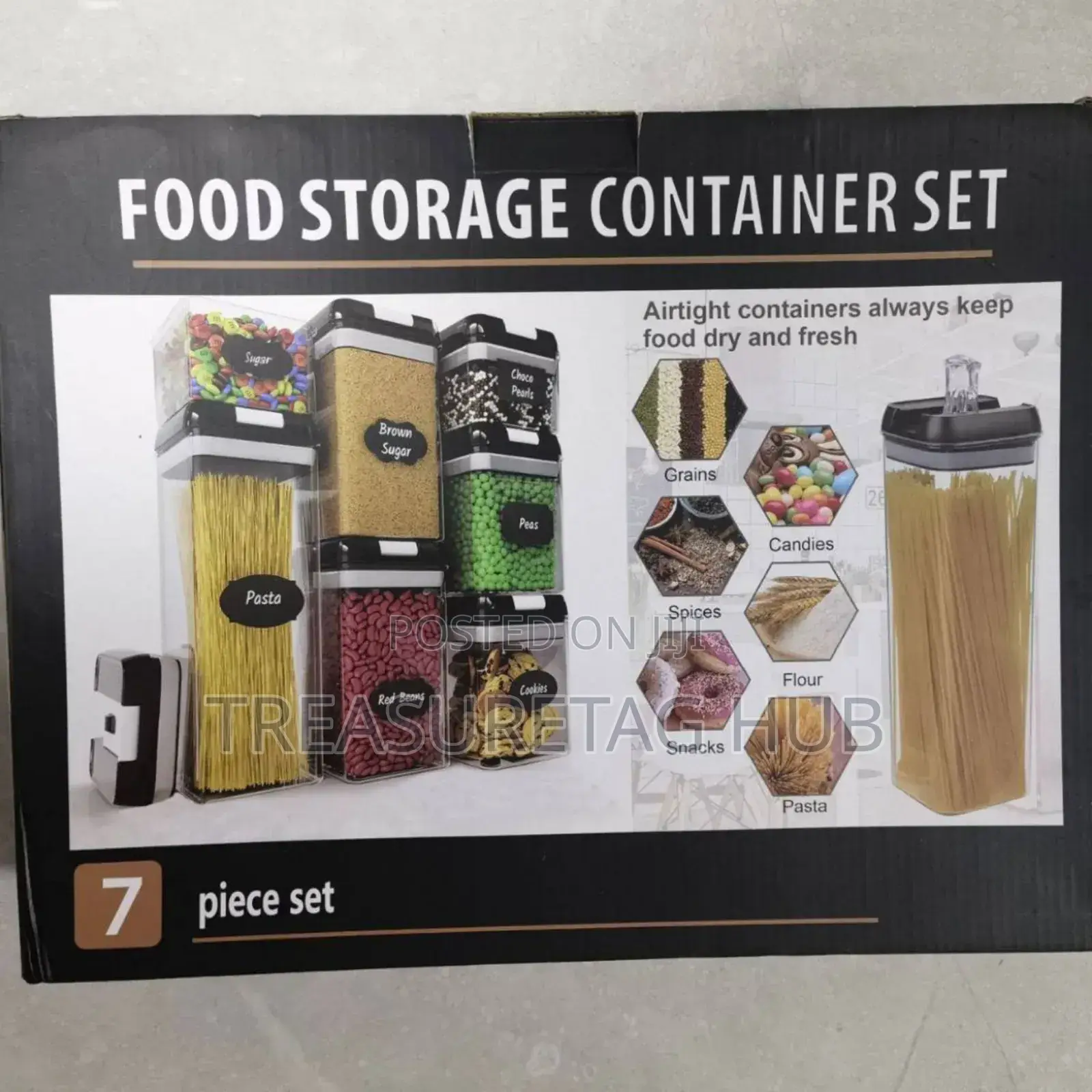 7pcs Airtight Container Set
