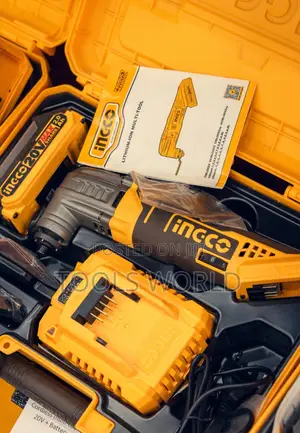 20v Cordless Multi-Tool Oscillating With 8pcs Accessory Kit