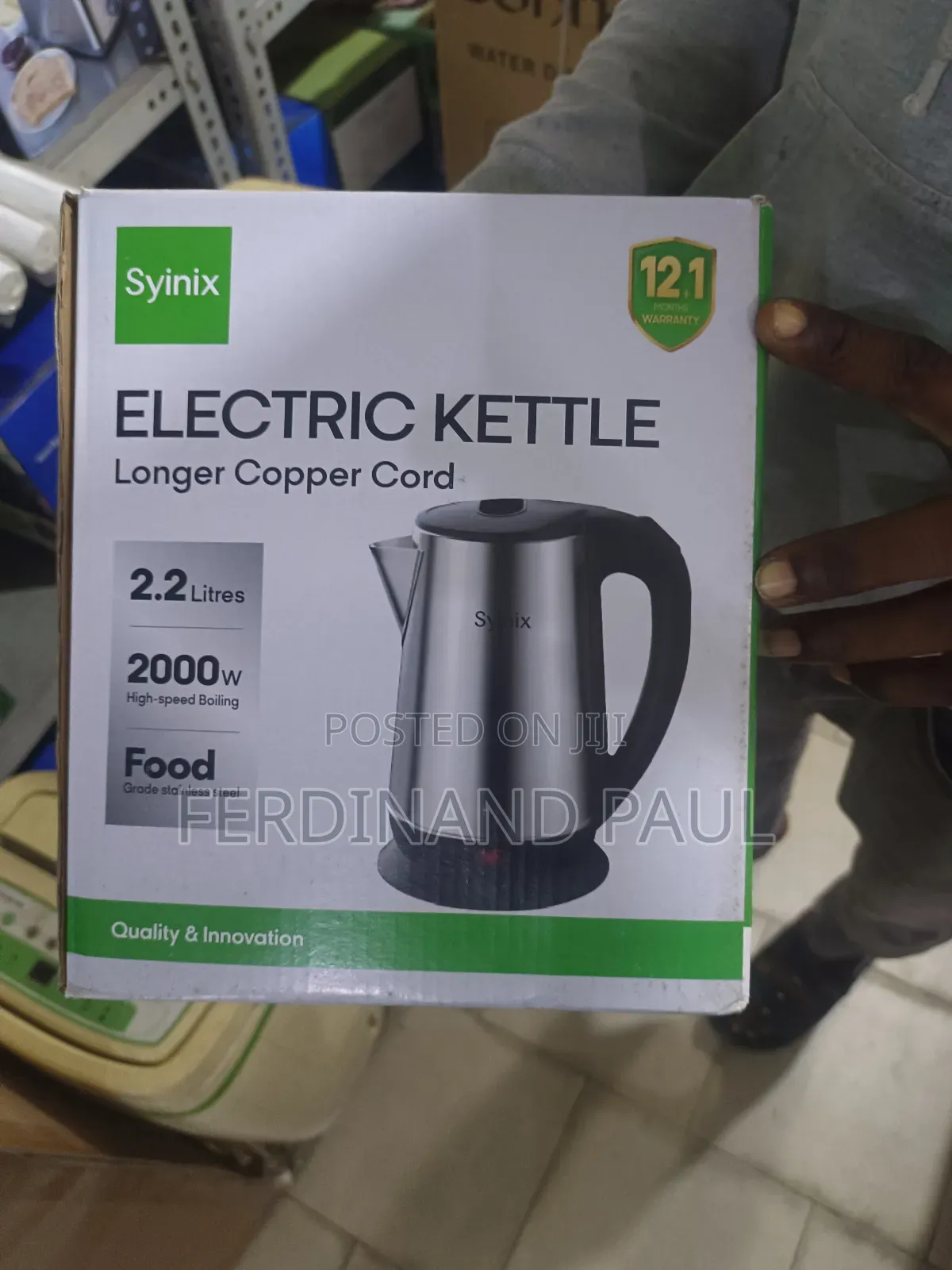 Syinix Electric Kettle