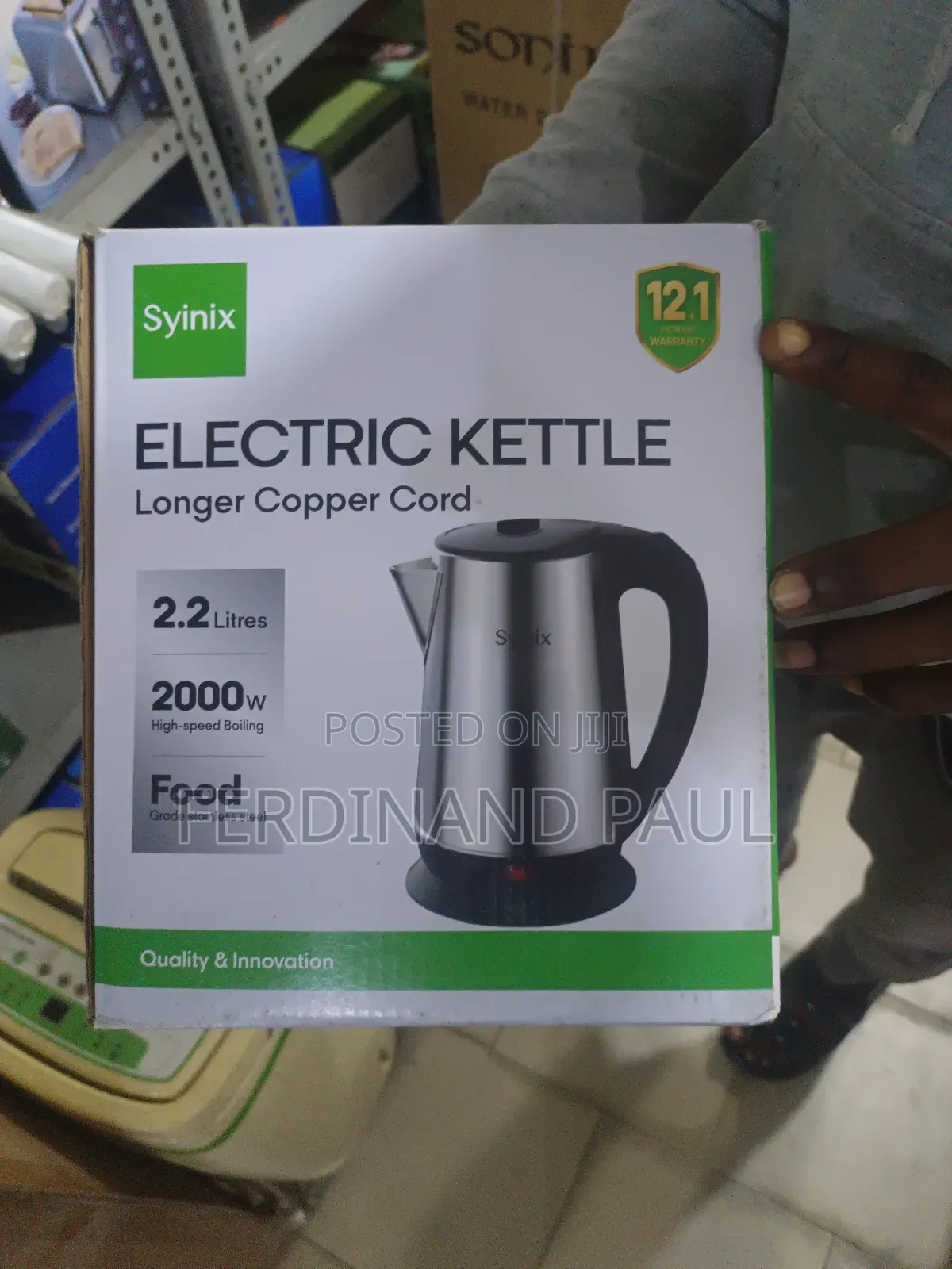 Syinix Electric Kettle
