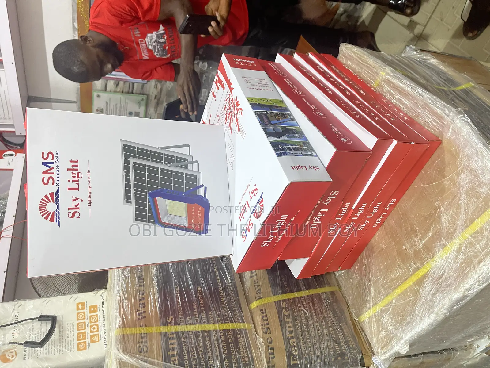 New SMS Solar Flood Light (Sky Light)