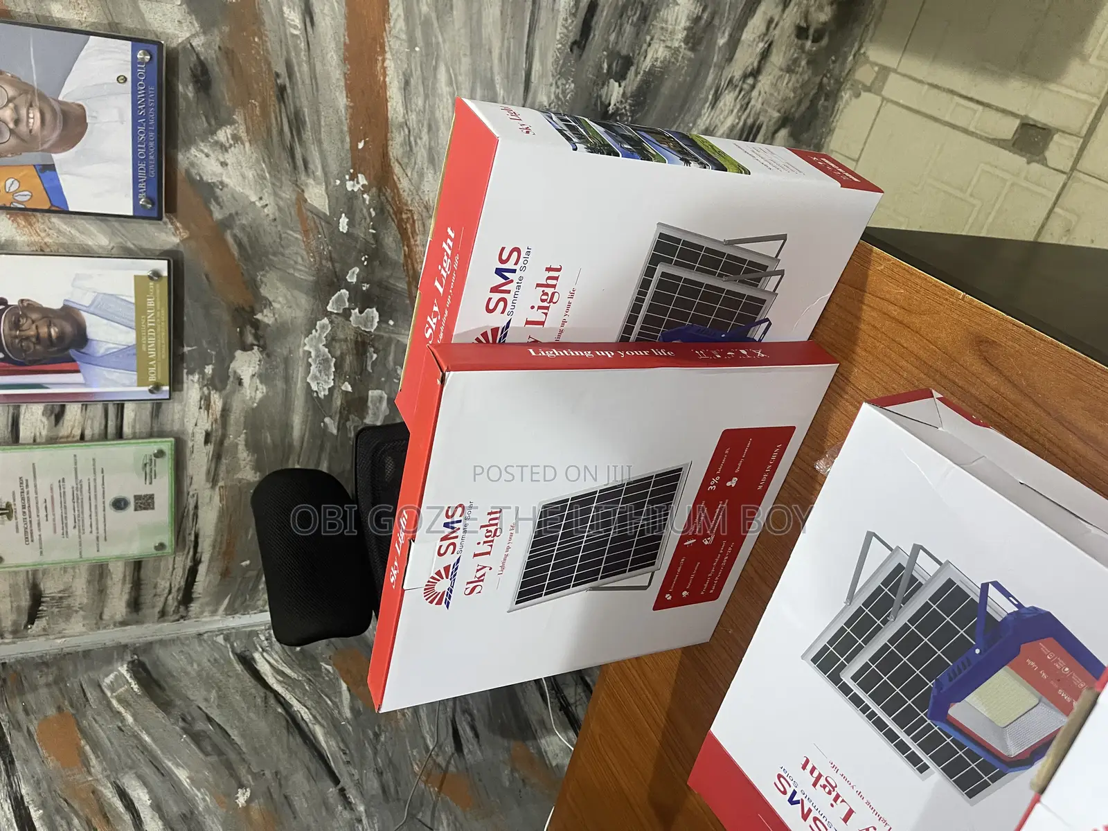 New SMS Solar Flood Light (Sky Light)