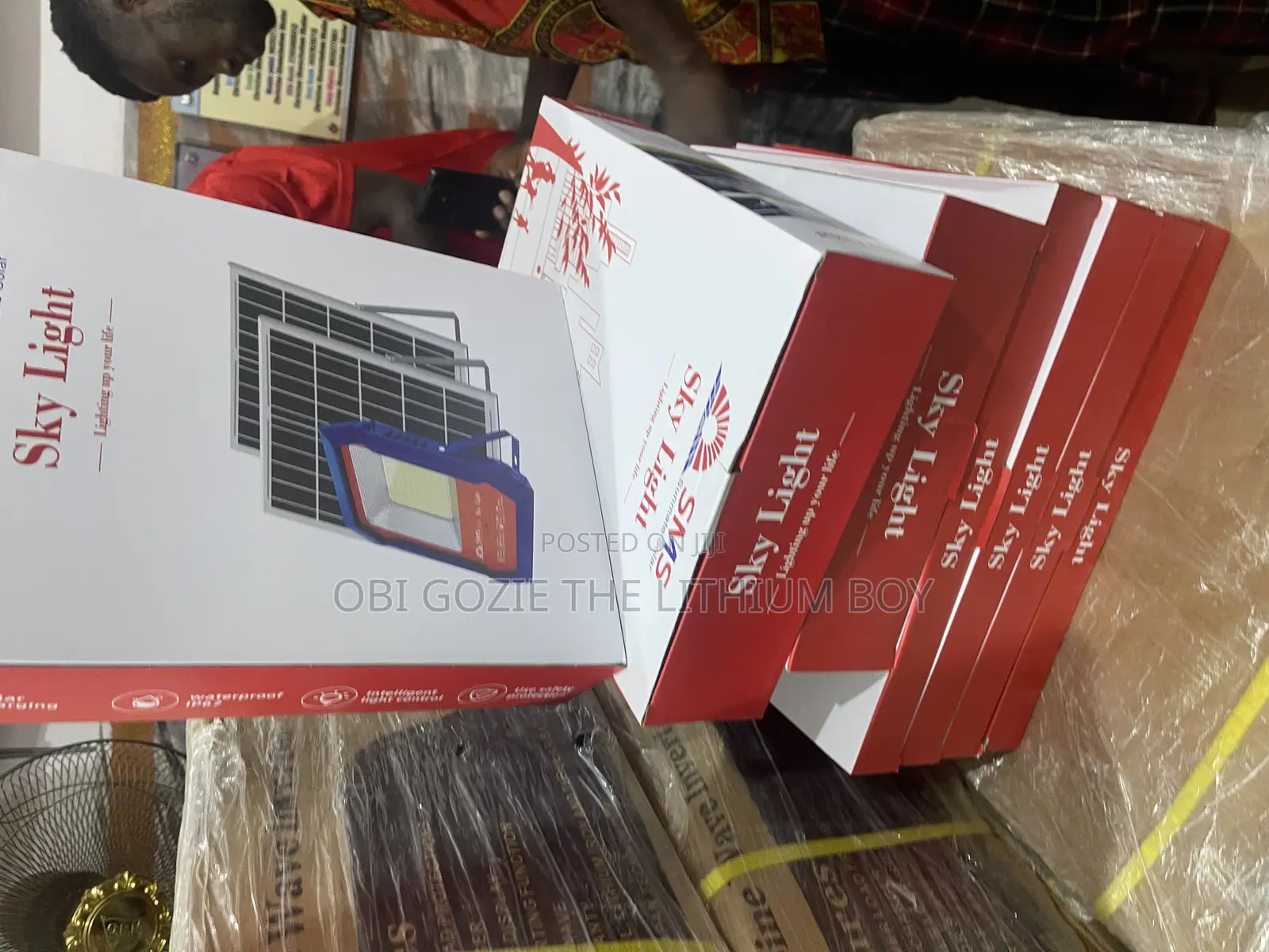 200 Watts SMS (Sky Light) Solar Flood Light