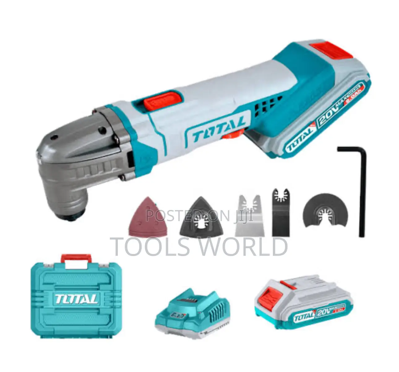 Total 20v Cordless Oscillating Multi-Tool