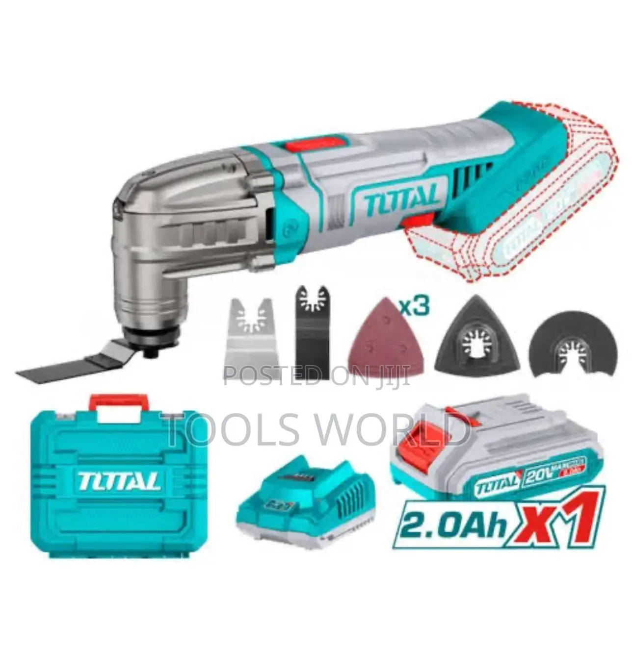 Total 20v Cordless Oscillating Multi-Tool