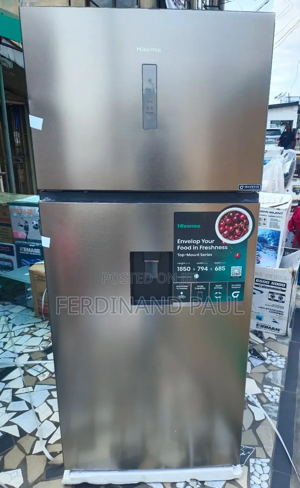 Hisense Inverter Refrigerator
