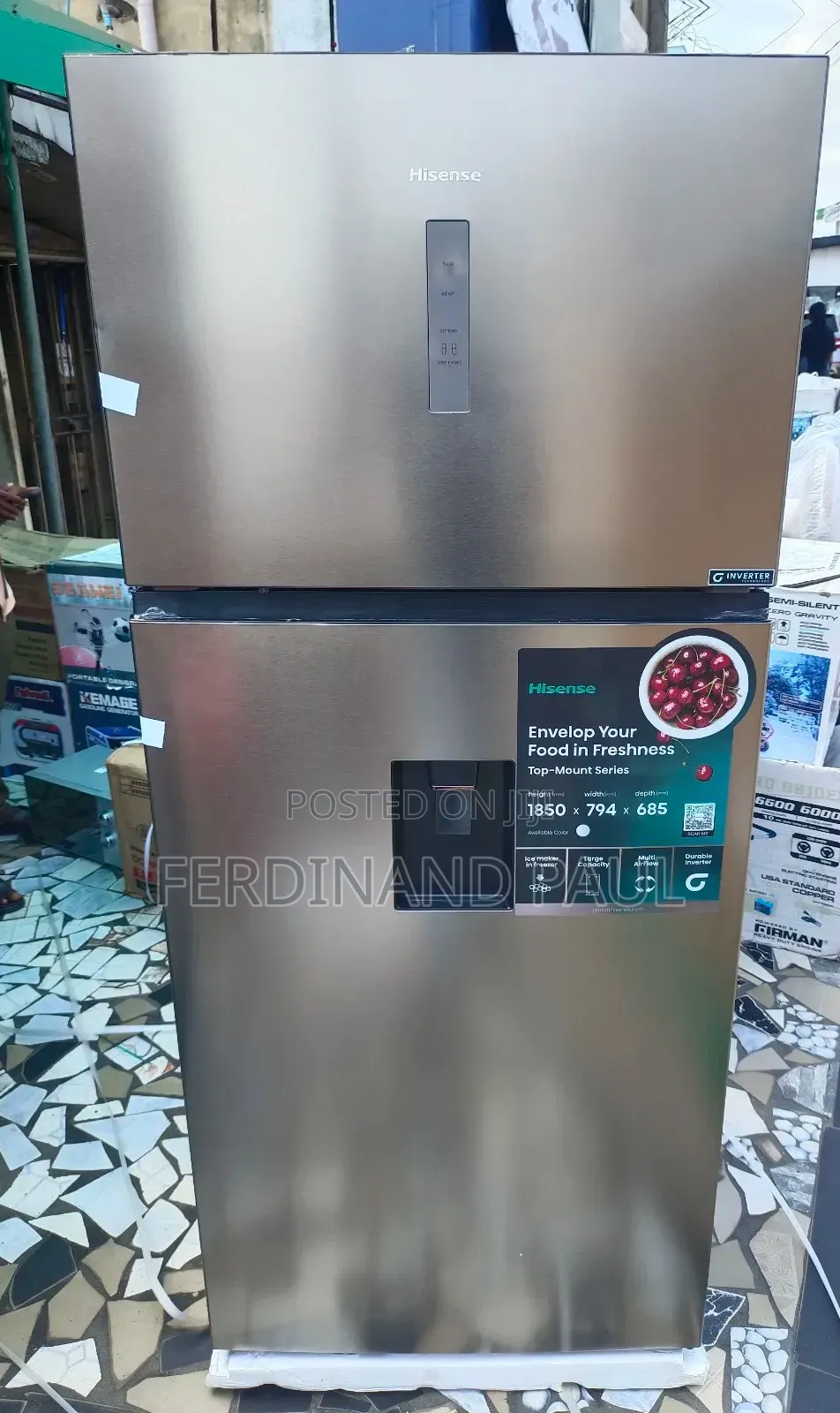 Hisense Inverter Refrigerator