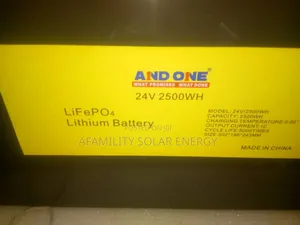Lithium Battery 2.5kwh 24v