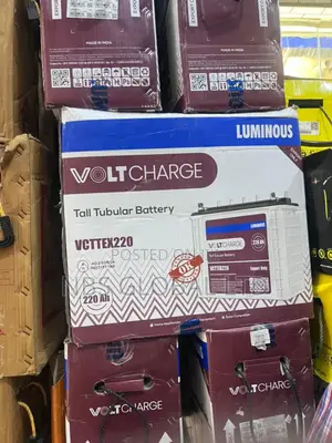 220ah 12v Luminous Voltcharge India Tubular Battery