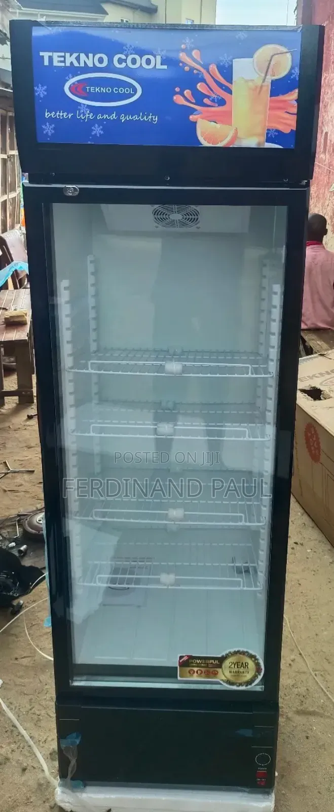 Teknocool Showcase Refrigerator