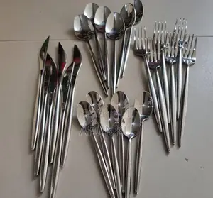 Pencil Silver Spoon,Knife and Fork