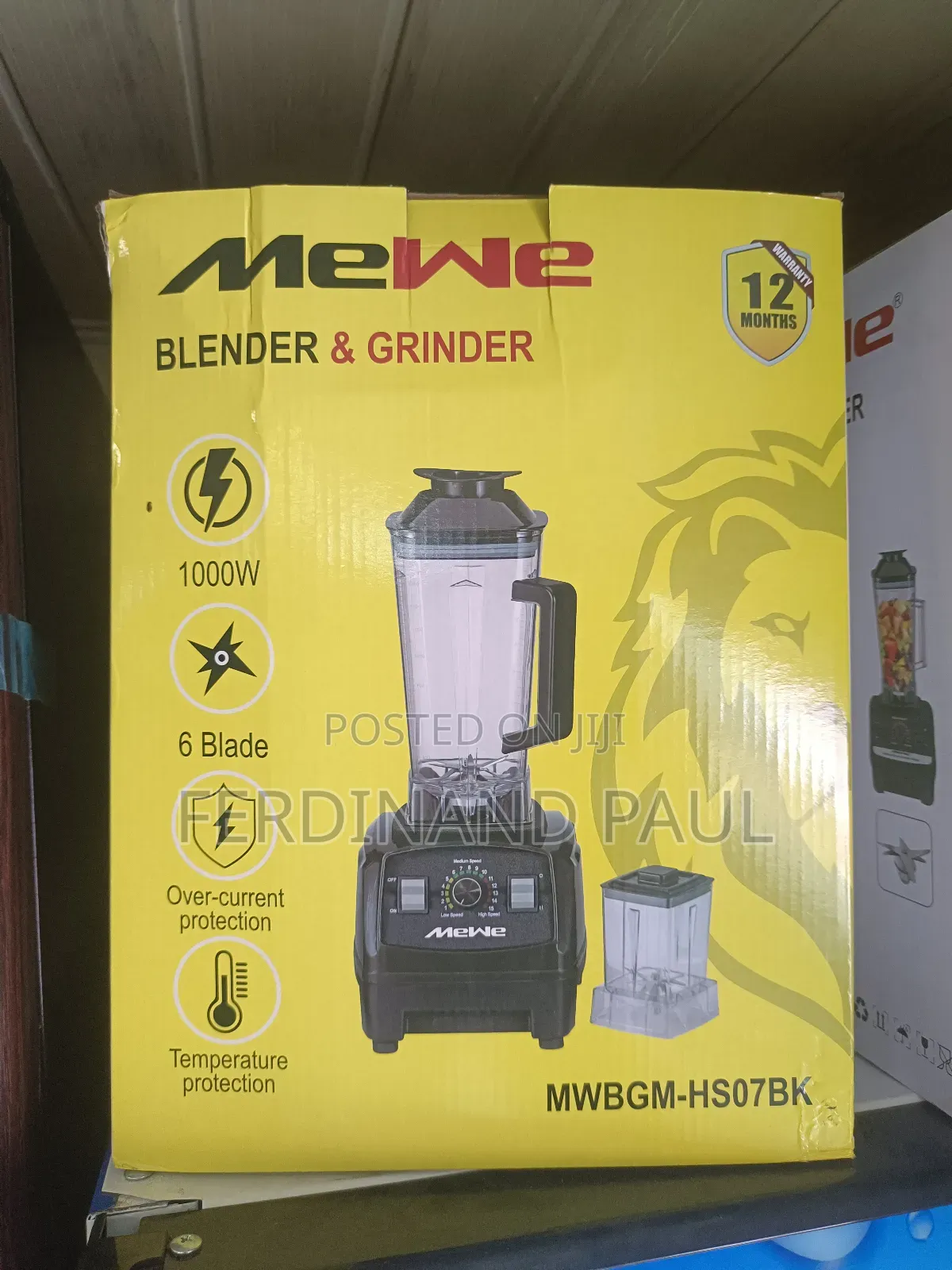 Mewe 1000watts Blender