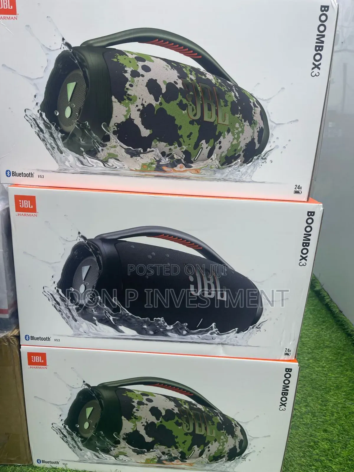 JBL Boombox3 Bluetooth Speakers