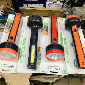 Dp Rechargeable Led Torch Large Size(Security Torchlight)