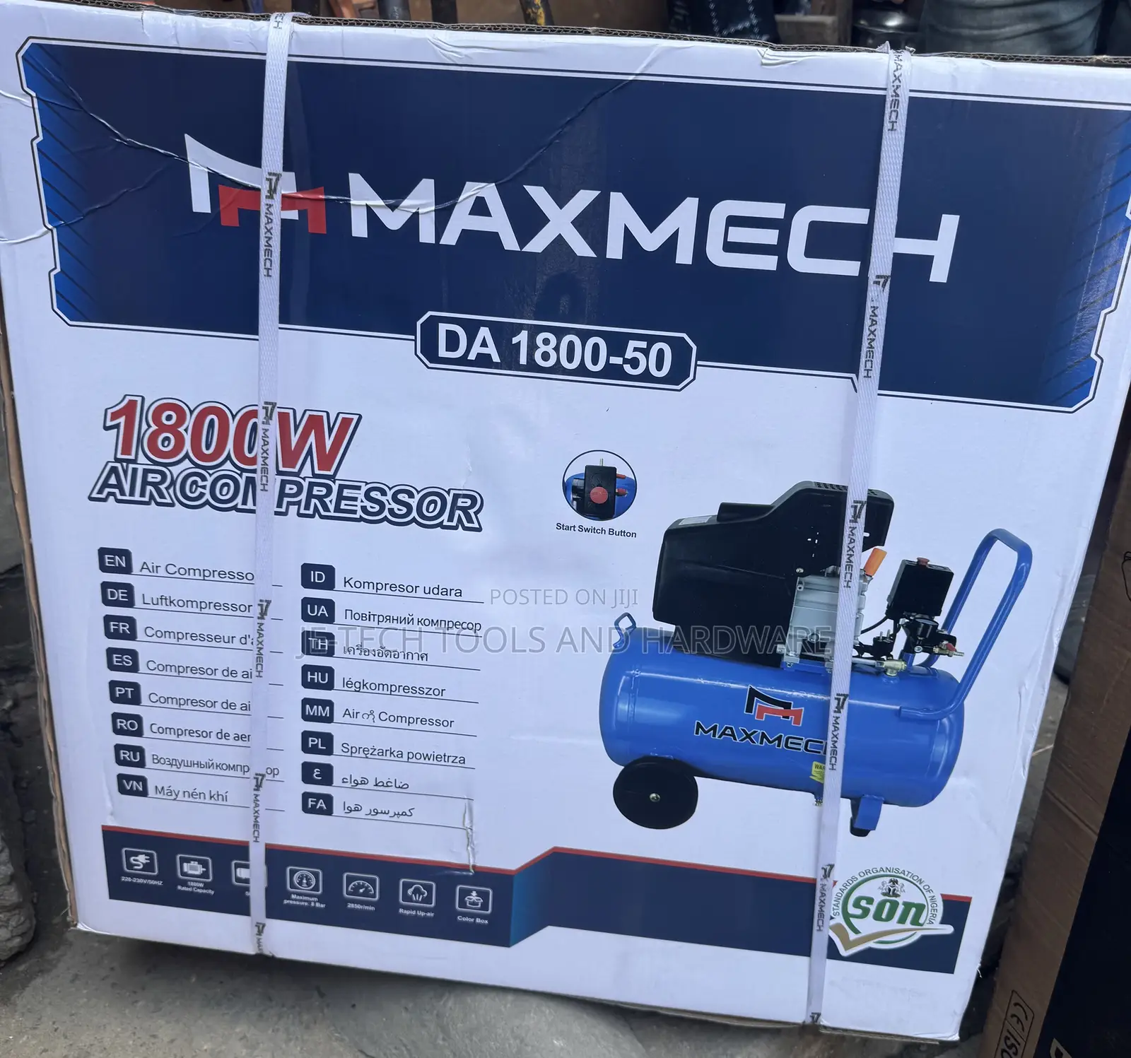 Maxmech Da 1800-50 Air Compressor
