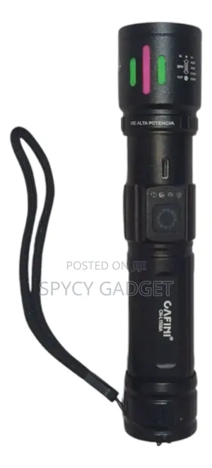 Rechargeable Battery Powered Metal Led Flashlight
