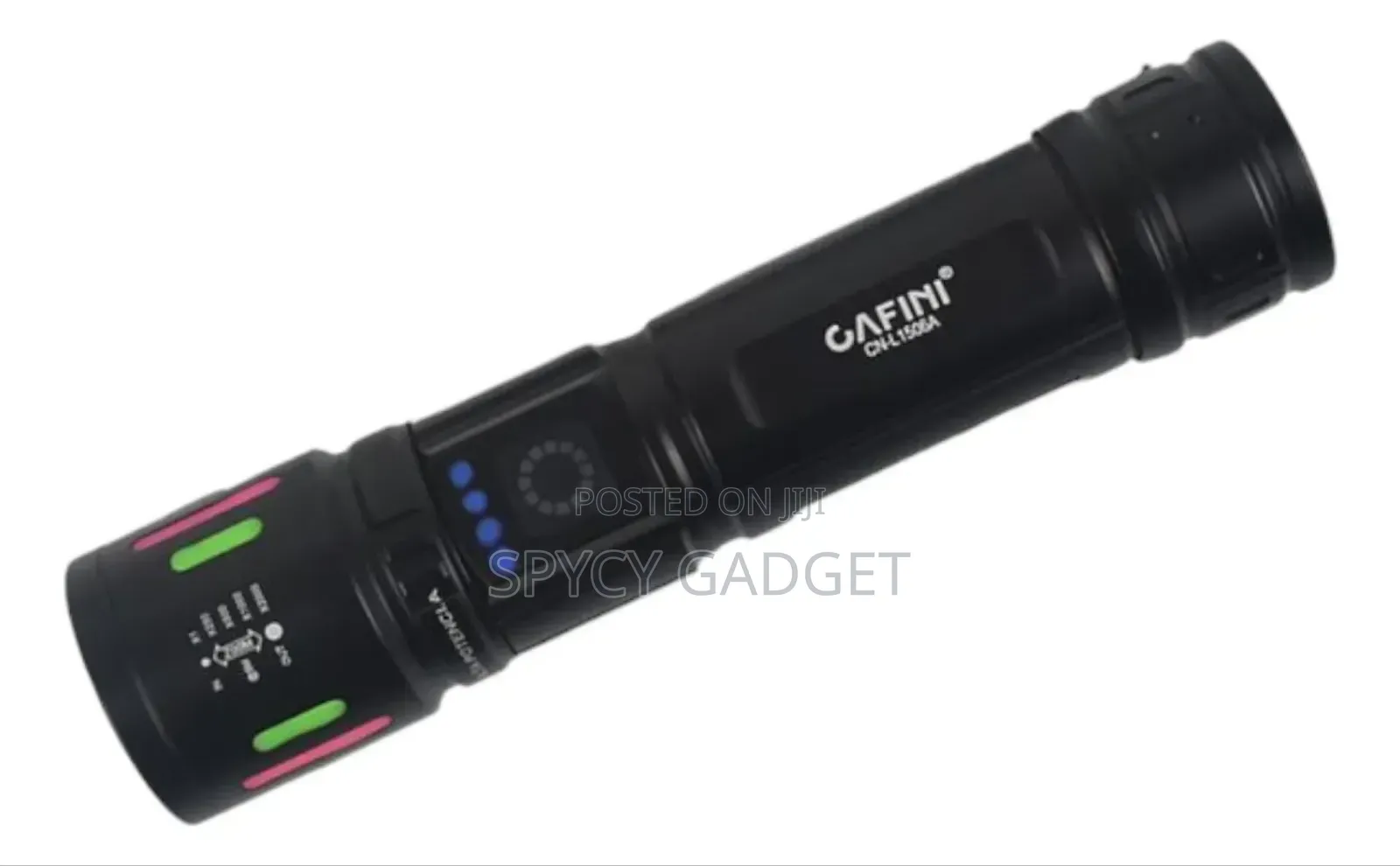 Rechargeable Battery Powered Metal Led Flashlight