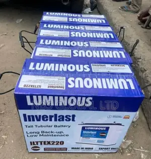 Luminous Inverlast 220ah 12volts India Tubular Battery