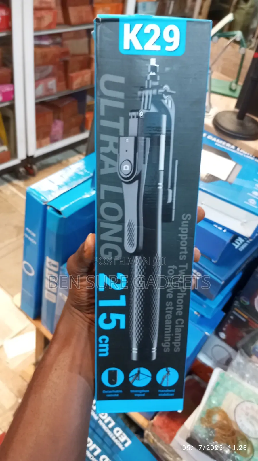 K 29 Selfie Stick Tripod