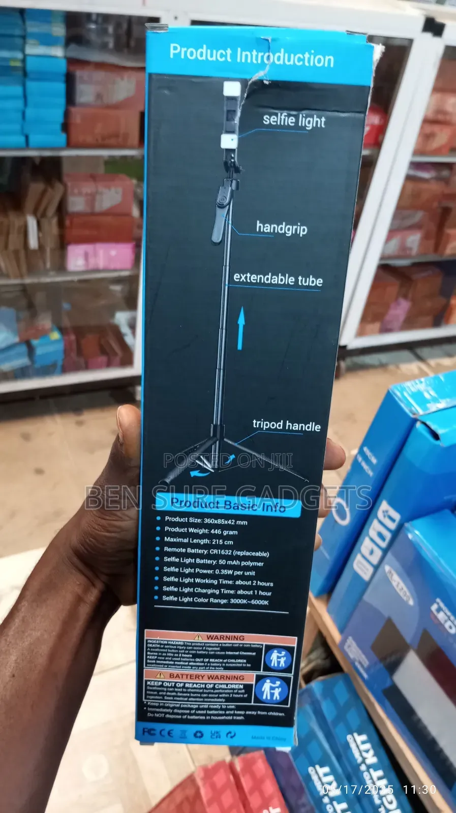 K 29 Selfie Stick Tripod