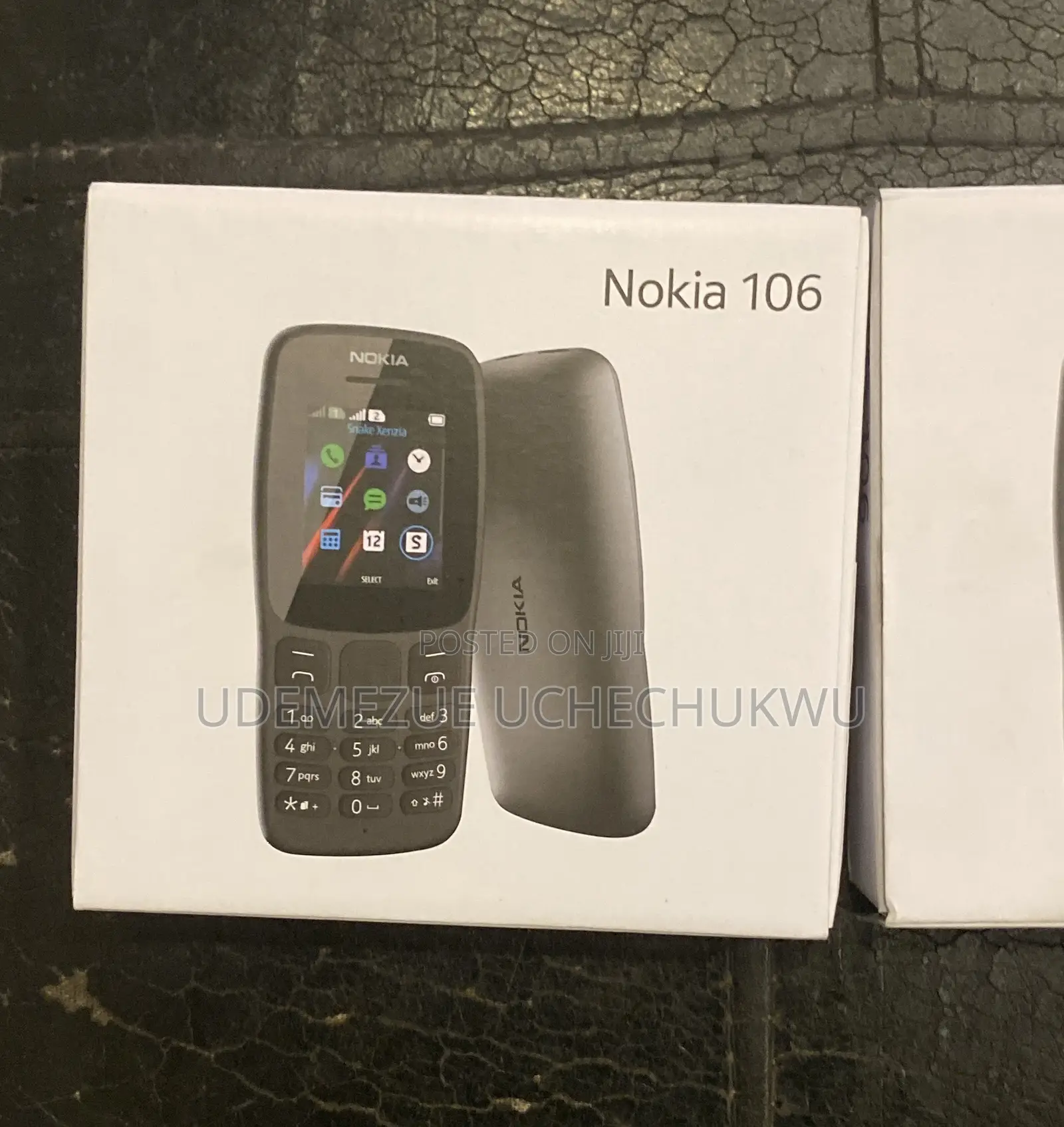 New Nokia 106 Black