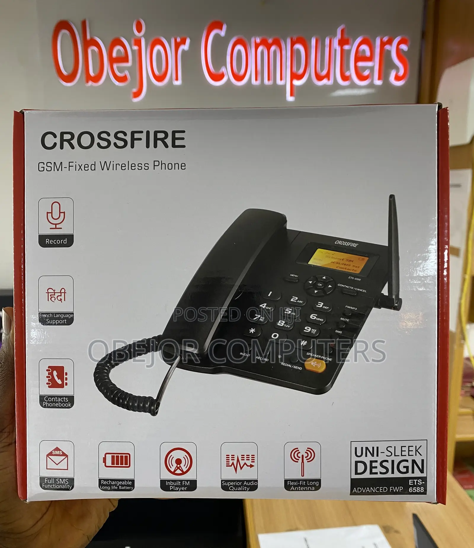 Crossfire GSM Fixed Wireless Phone Ets-6588
