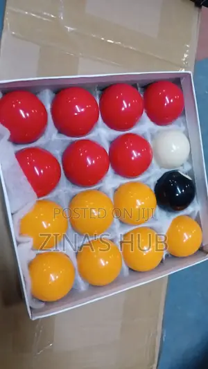Unumbered Snooker Ball Colored