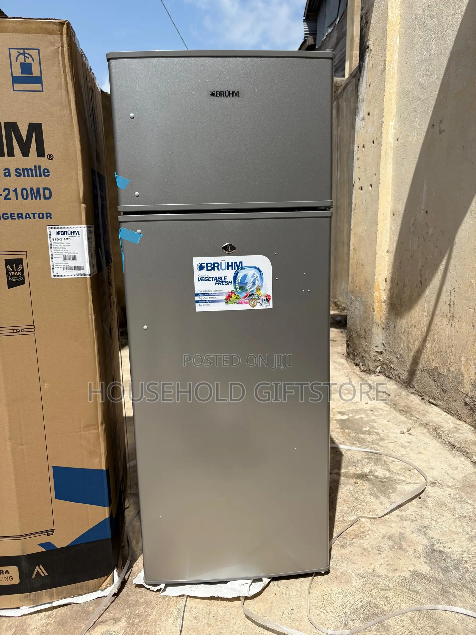 Bruhm 205litres Refrigerator