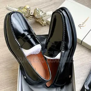 Original Richwanaz Patent Leather Shoes for Men in 2 Colors