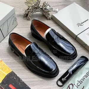 Original Richwanaz Patent Leather Shoes for Men in 2 Colors