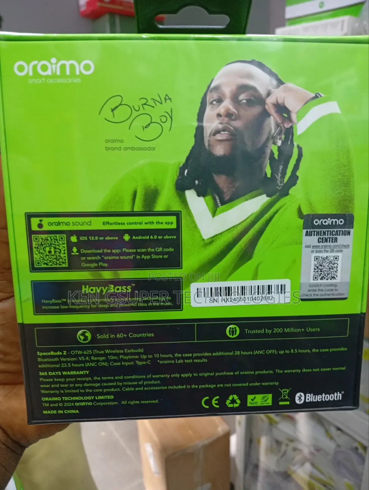 Oraimo Spacebuds Z