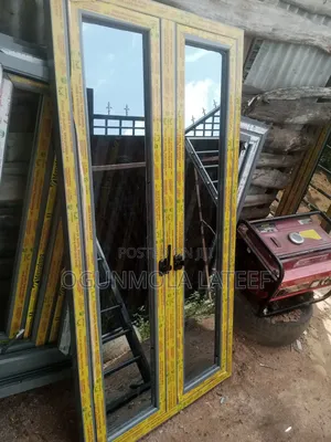 Casement Window Aluminum With Net and Burglary