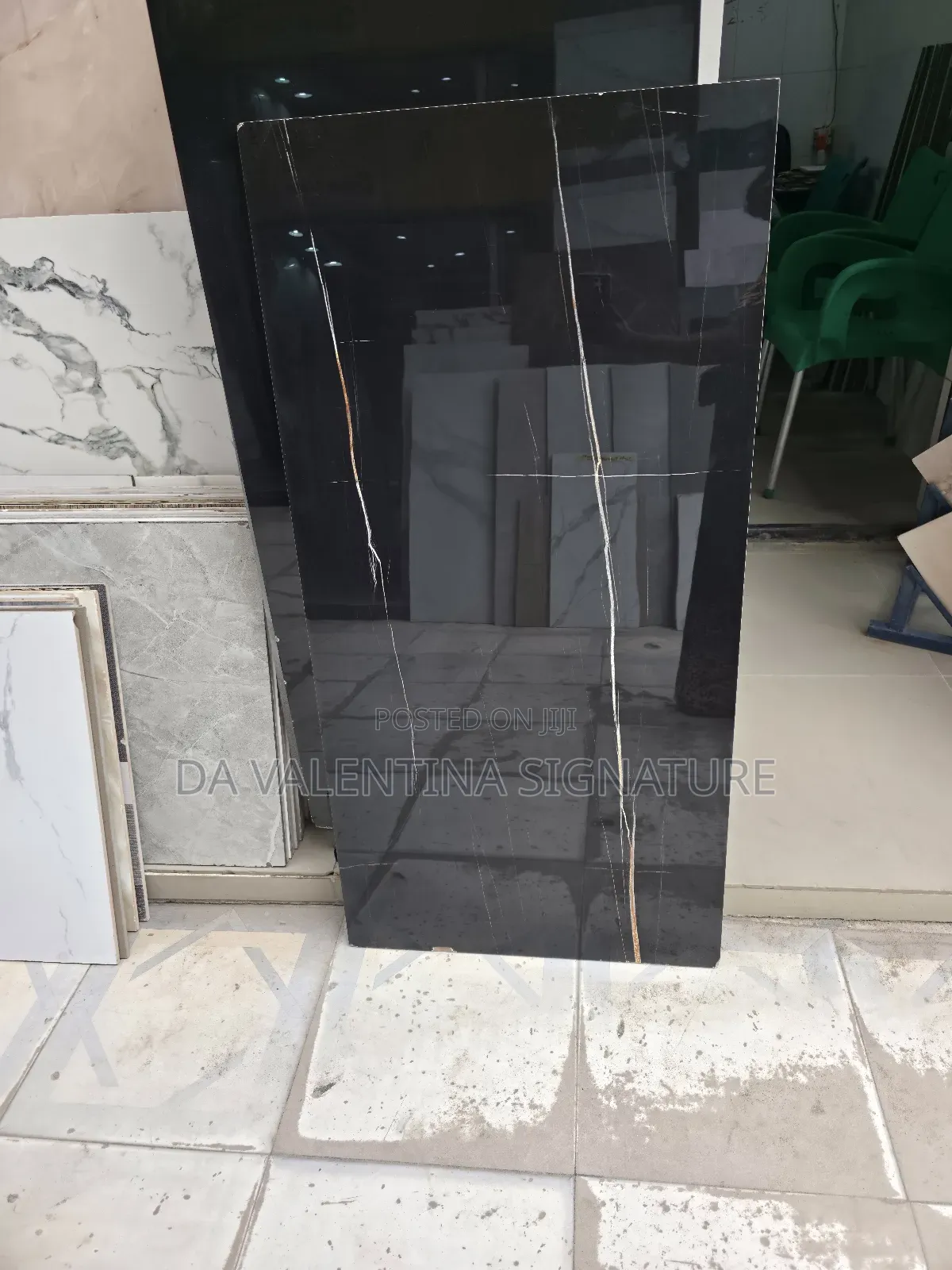 Glossy Black 60x120 Floor Tiles