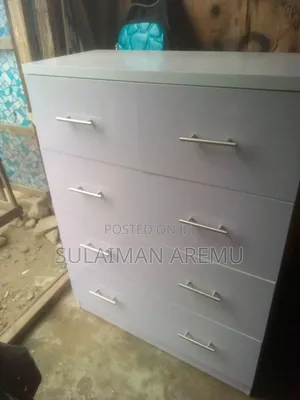 Photo - Multipourpose White Wood Cabinet