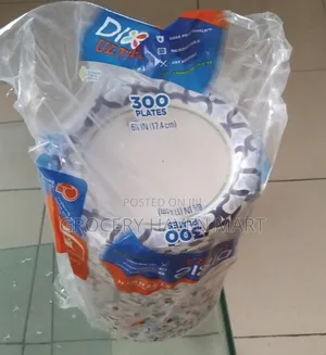 Dixie Ultra Paper Plates 300 Counts -17.4 Cm