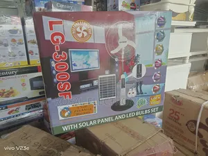 Very New Lg Powerful Rechargeable Solar Fan