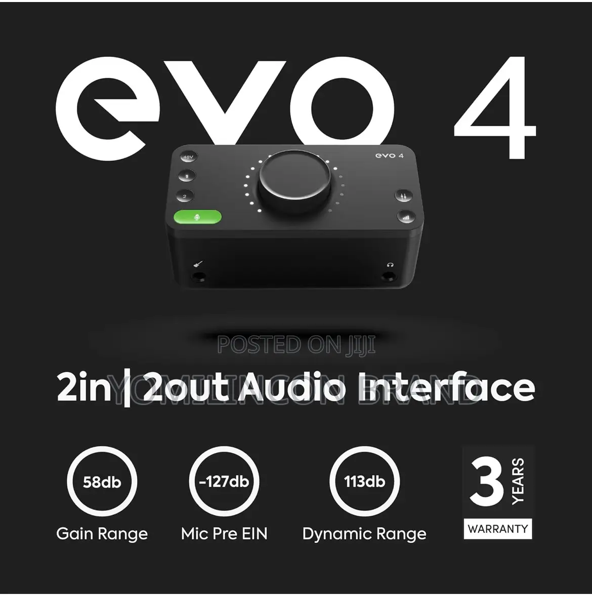Audient Evo 4 2in | 2out Usb Audio Interface