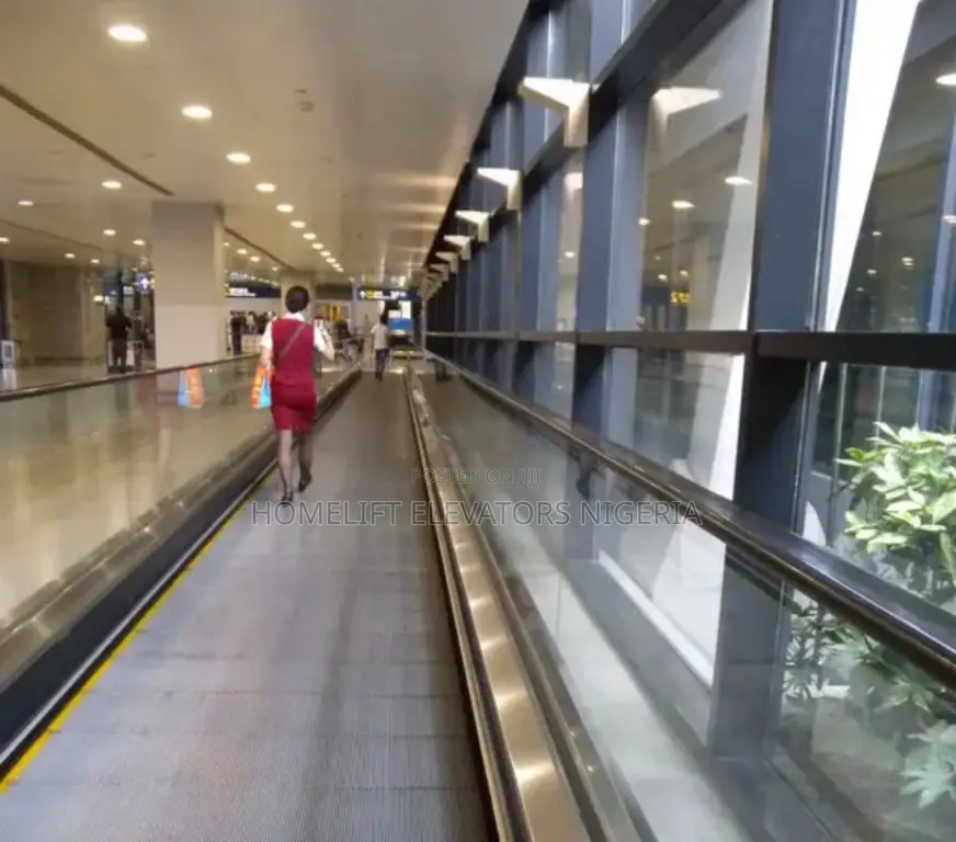 Horizontal Sidewalk Escalator