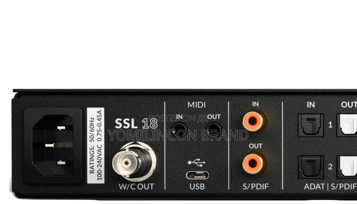Solid State Logic SSL 18 26-in / 28-Out, High-Performance