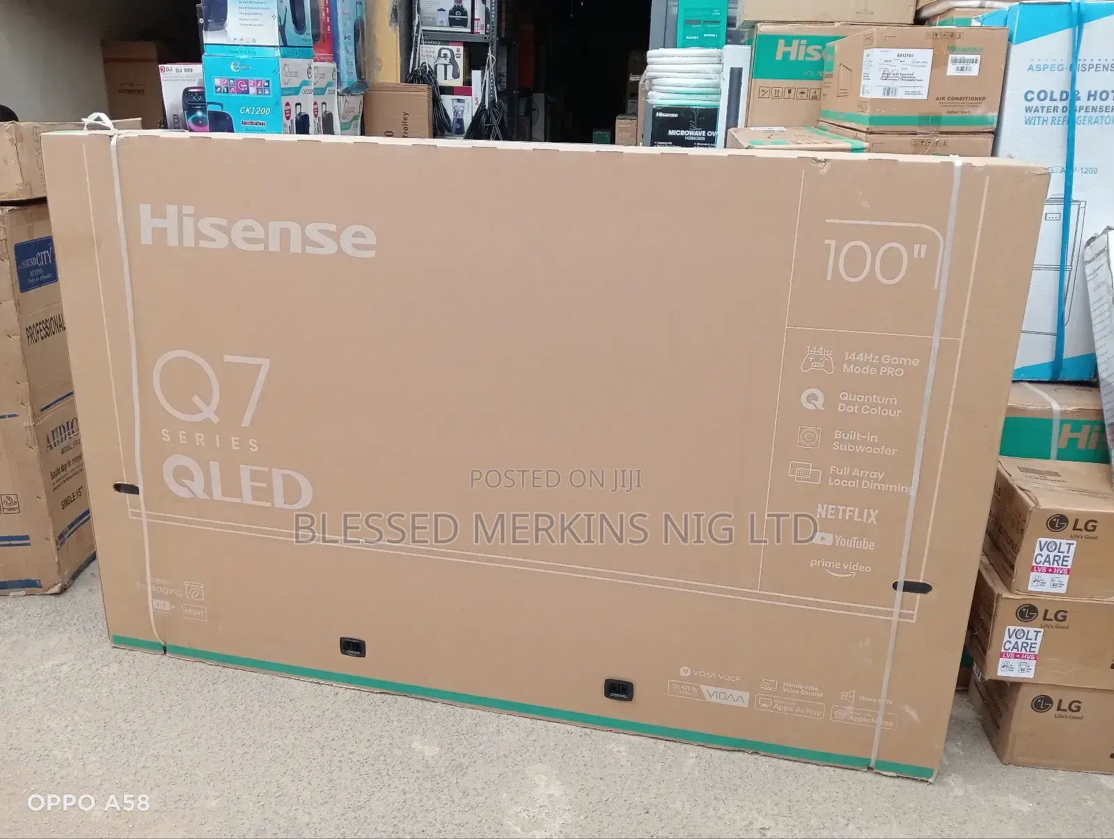 Hisense Qled 100" Television