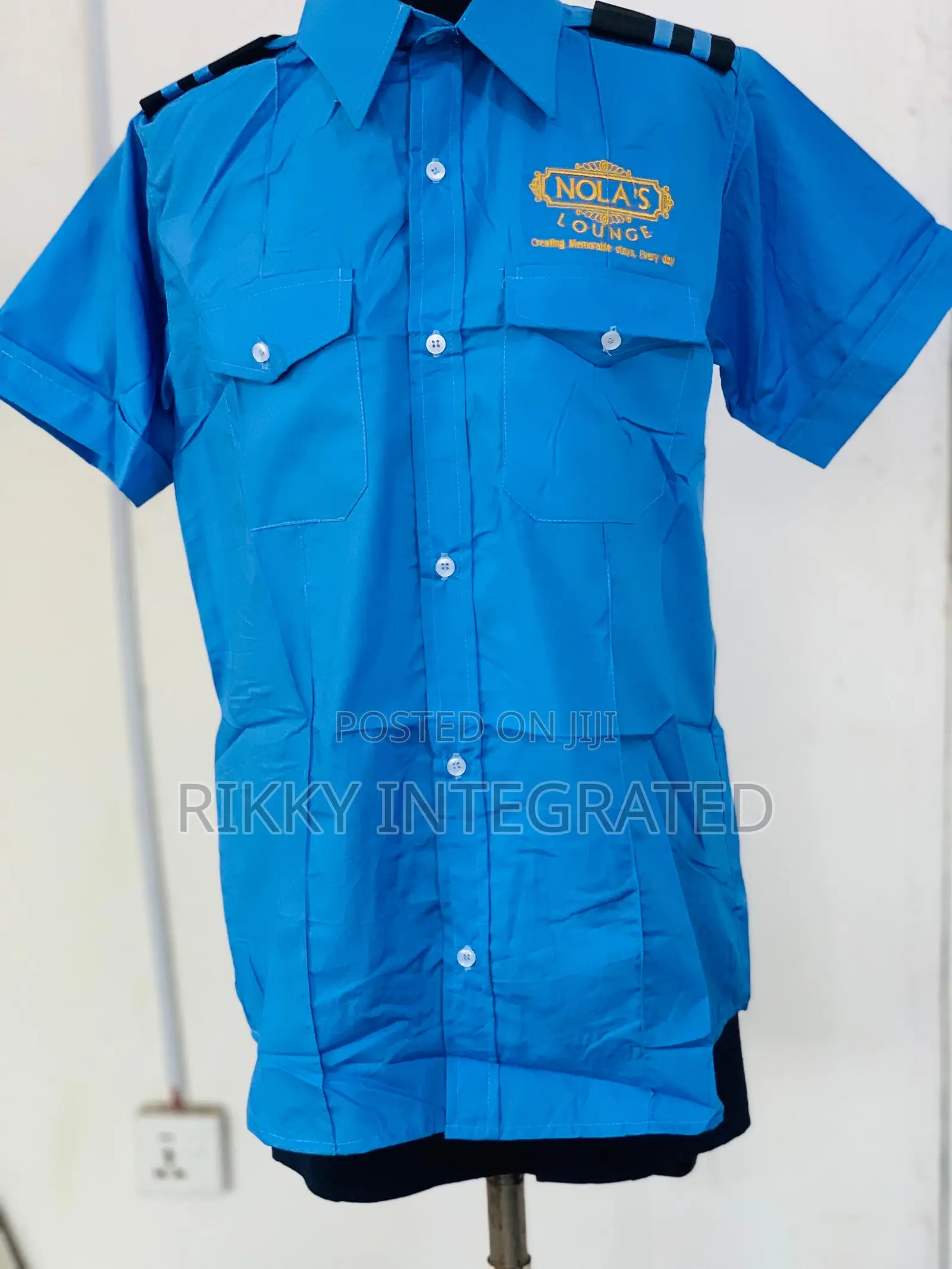 Heat Transfer Printed Security Uniforms T-Shirts Polos