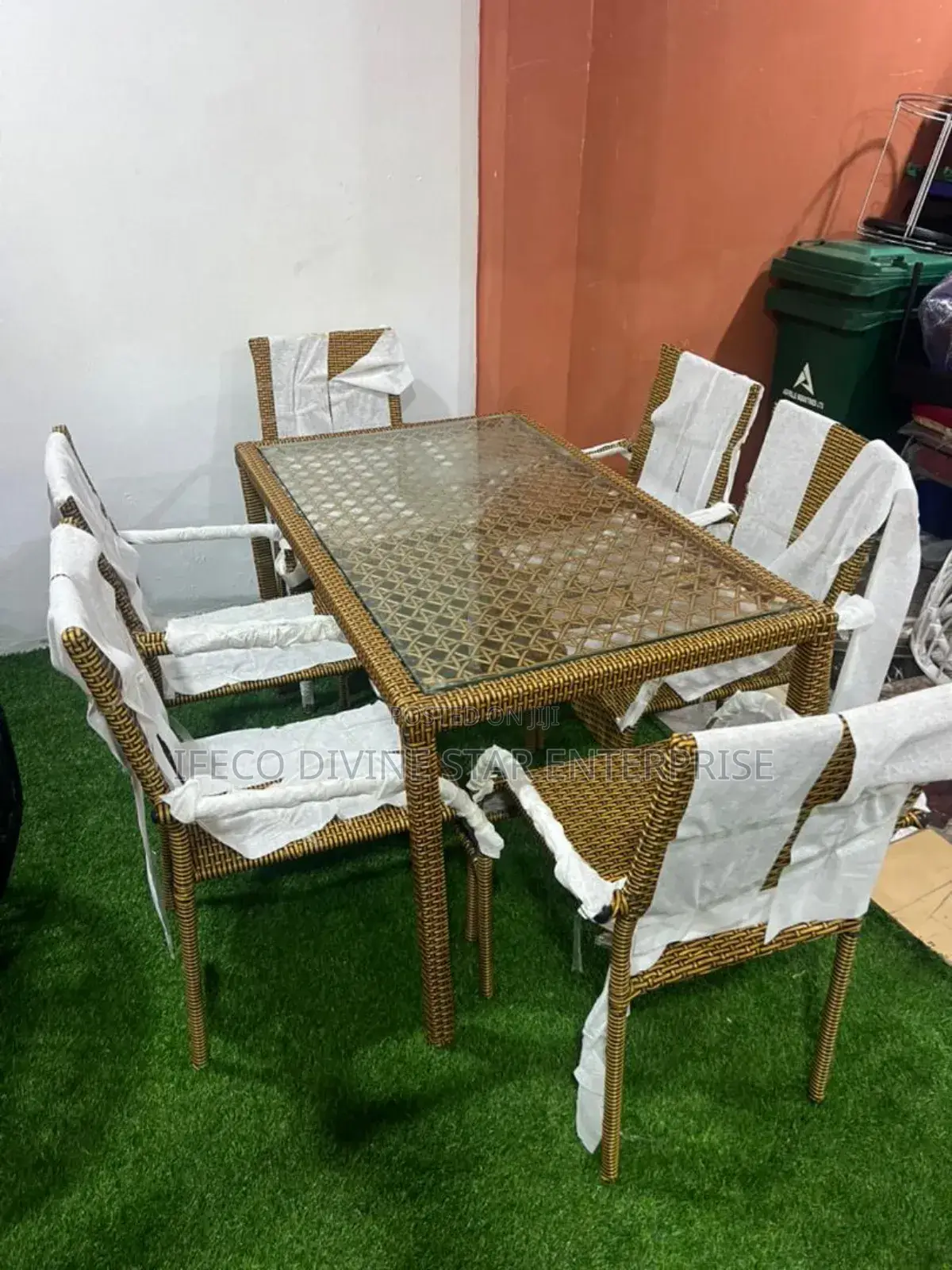 Rattan Restaurant Dining Set
