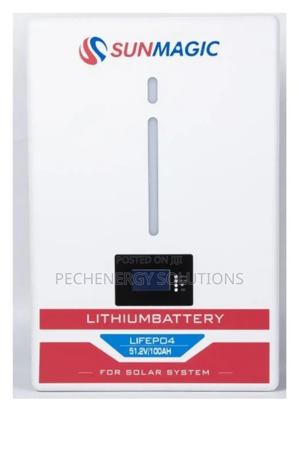 Sun Magic Battery Sunmagic Lithium Batter 48vdc 100ah 5.12kw Lcd & Rgb Display in Ojo ...