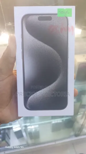 New Apple iPhone 15 Pro 256 GB Silver