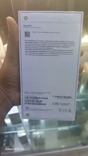 New Apple iPhone 15 Pro 256 GB Silver