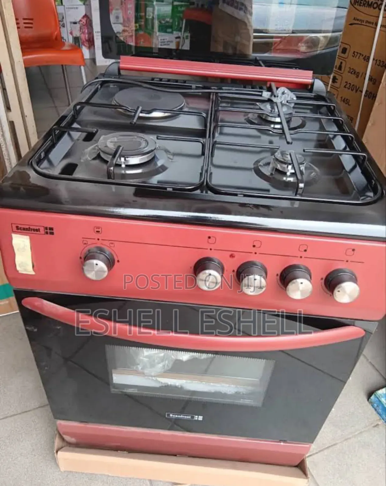 Scanfrost 4burner Gass Cooker