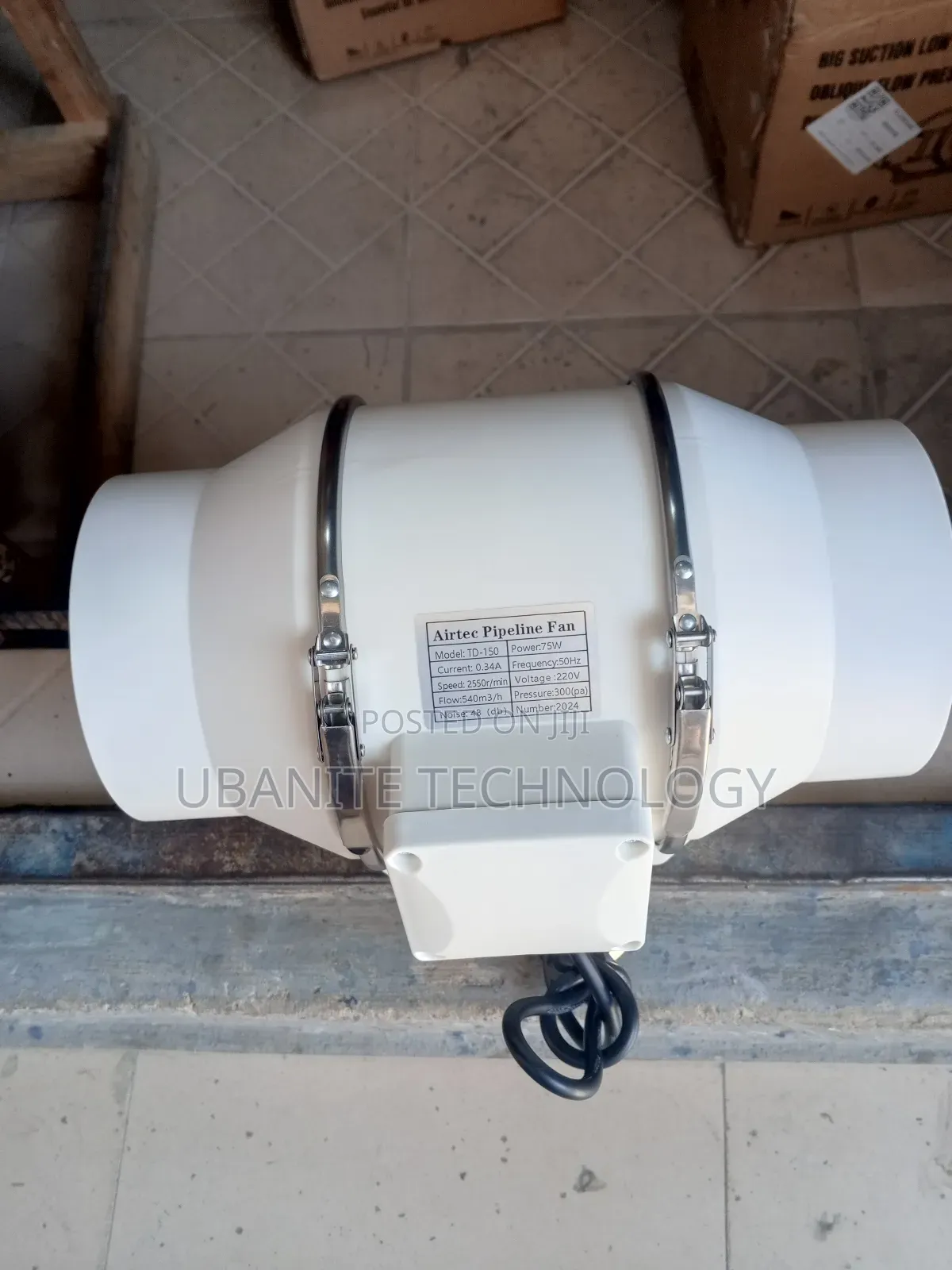 Ducting Inline Fan