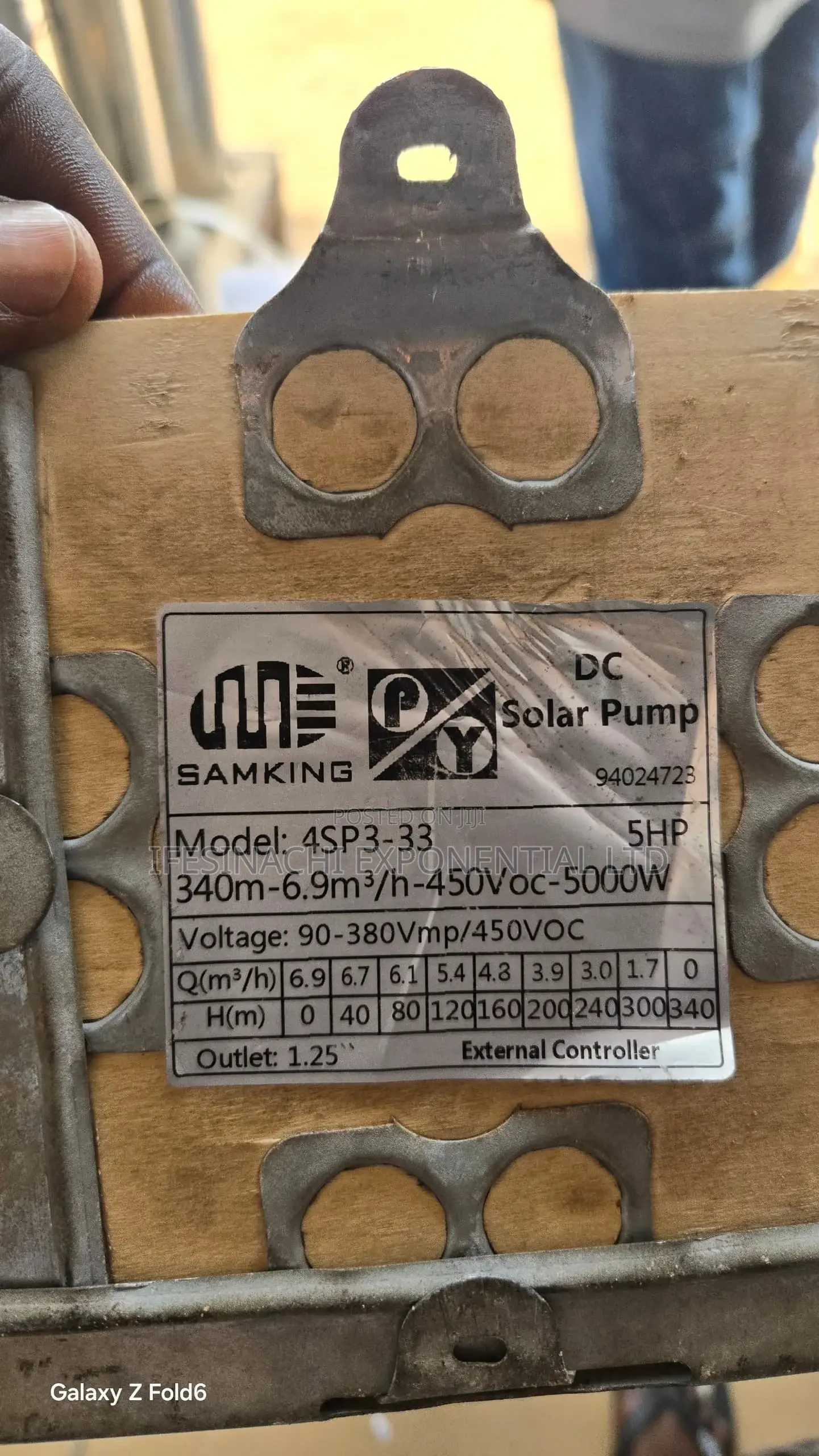 5hp Samking Solar Pump
