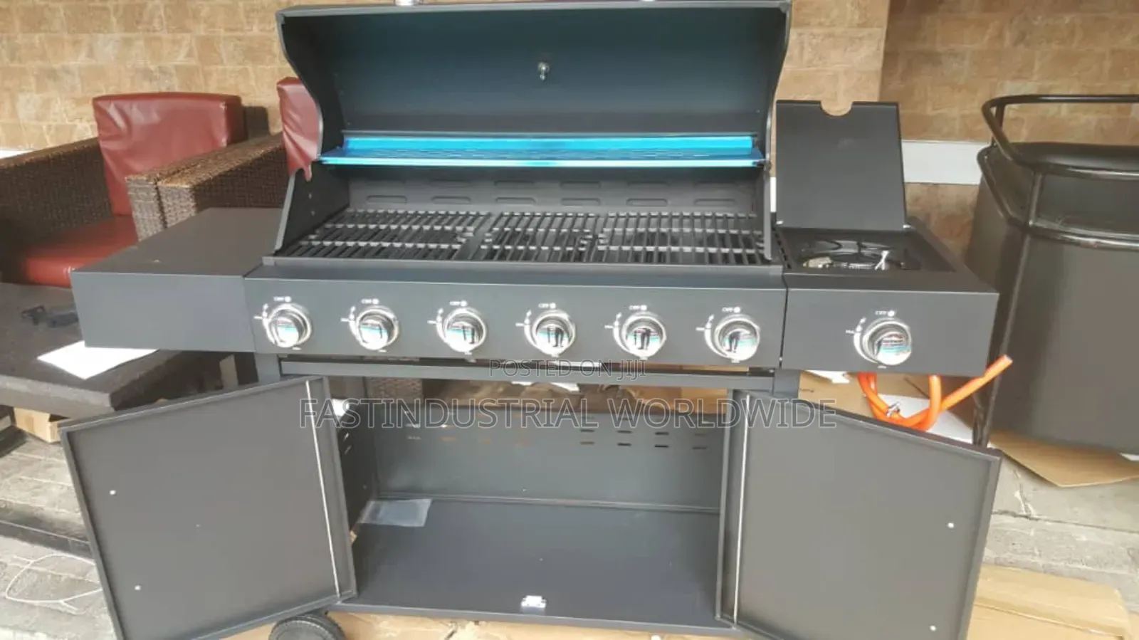 6 Bunners Barbcue Machine